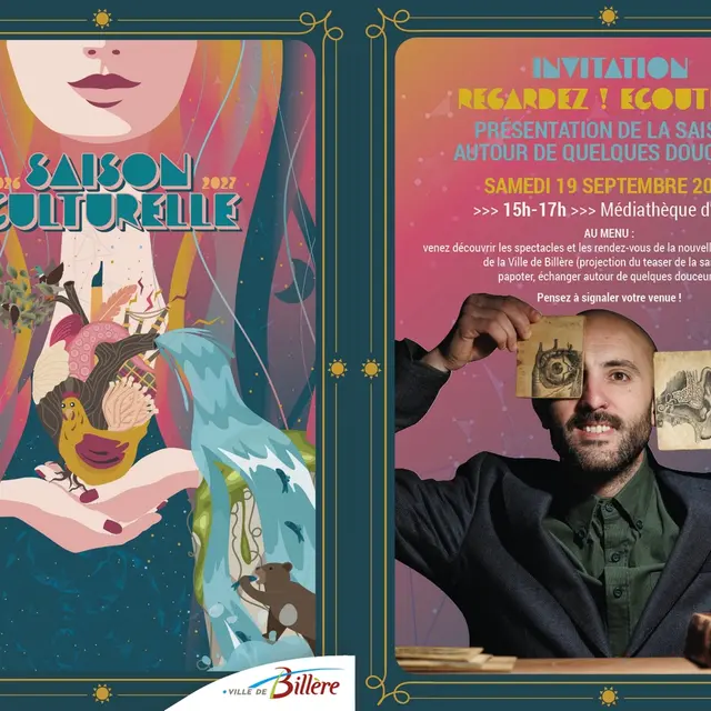 presentation saison culturelle Billère 2026-2027