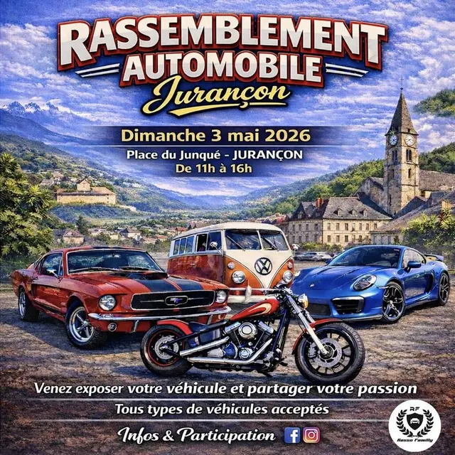 rassemblement auto jurançon
