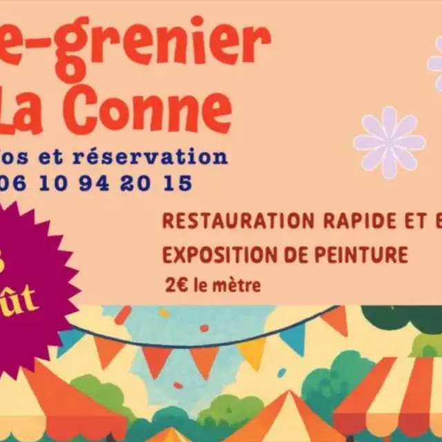 Vide Grenier de La Conne