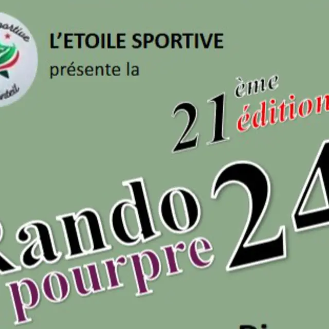 Rando 24 Pourpre - 27/09/2026