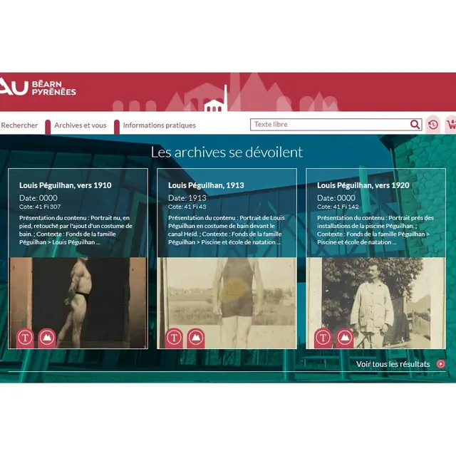 site internet archives