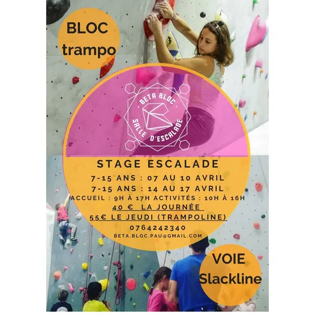 stage escalade