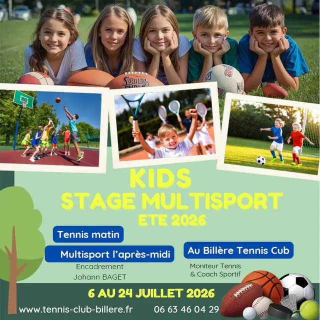 stage kids multisports billere
