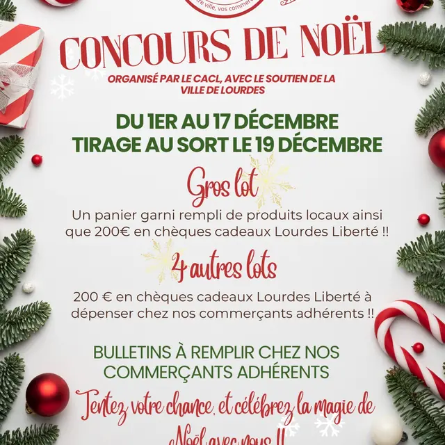 Jeu-concours de Noël 2025