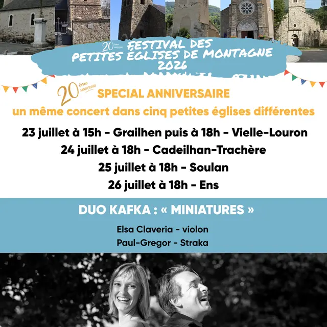 Affiches programmes festival des petites églises - 8