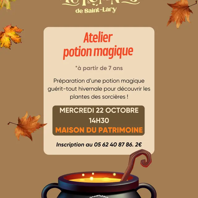 Atelier potion magique - 1