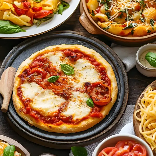Village gourmand italien