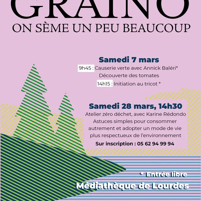 Atelier zéro déchet médiathèque 28 03 2026