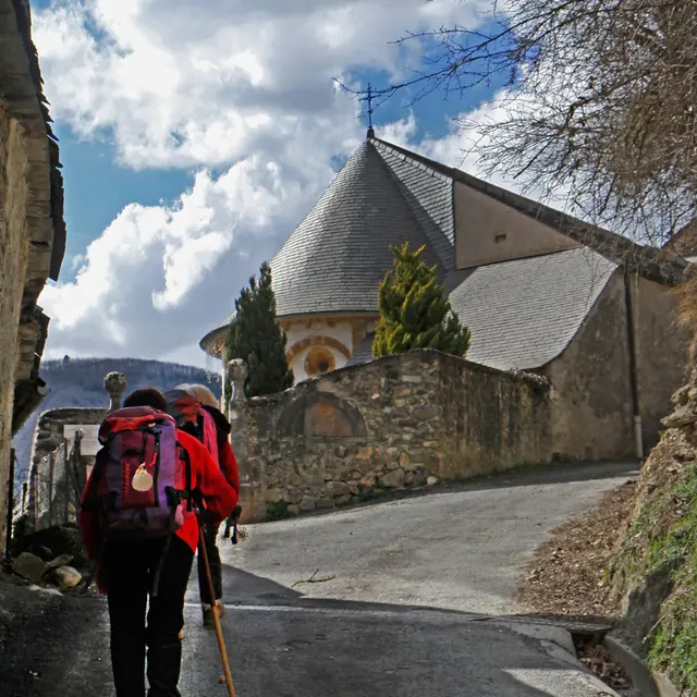 Pèlerins - église de Jézeau