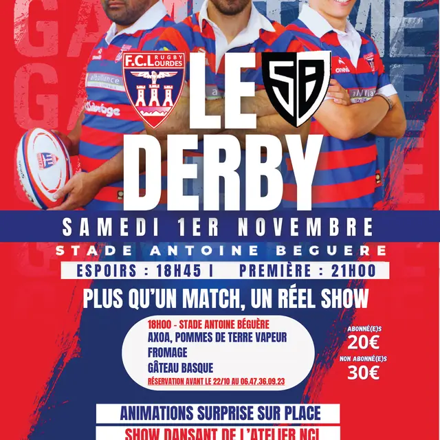 FC Lourdes Rugby / Stade Bagnérais Rugby 1/11/25