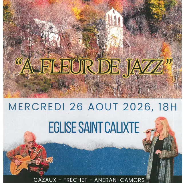 Affiche A fleur de jazz Saint-Calixte