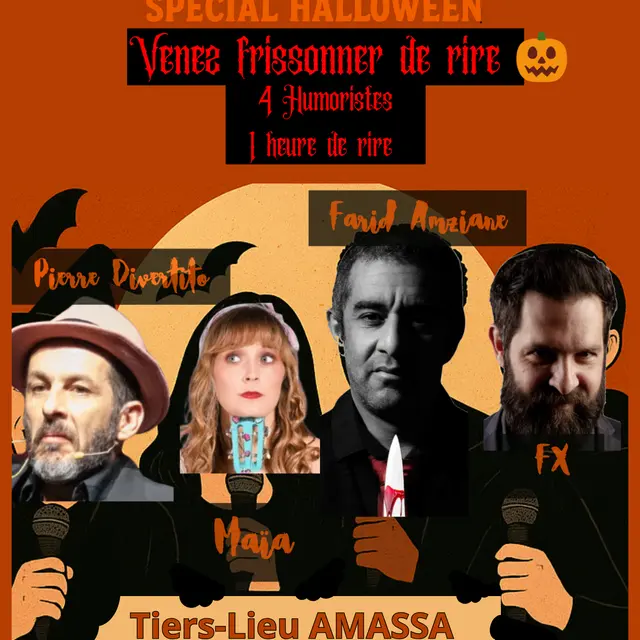 Stand up comedy show 31 octobre 2025