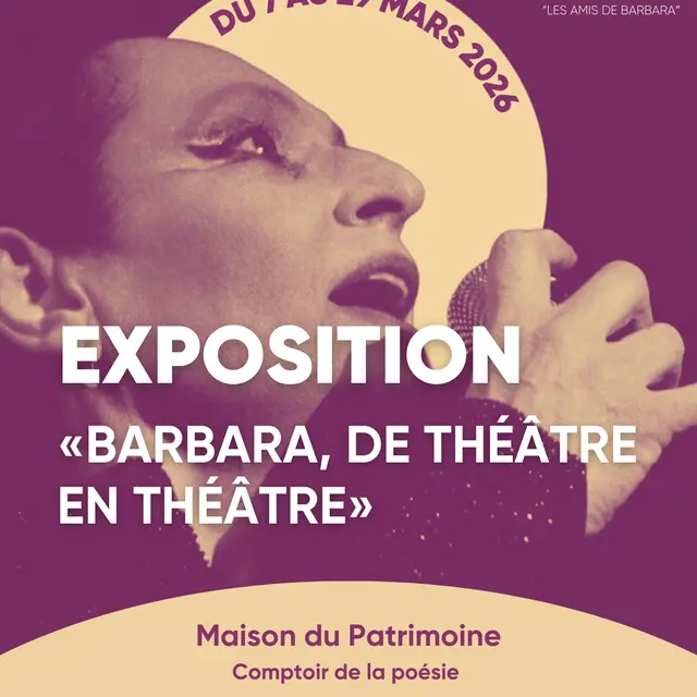 Affiche expo Barbara - 1