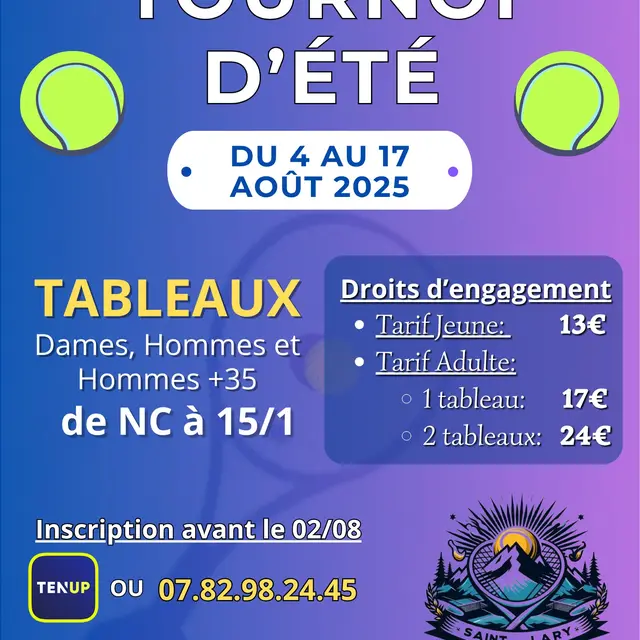 Affiche tournoi 25
