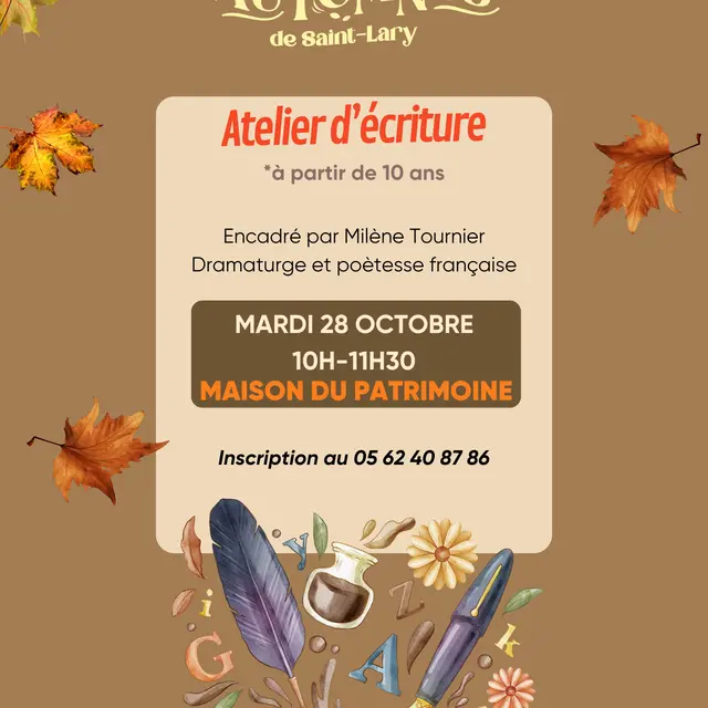 Atelier d'écriture - 1