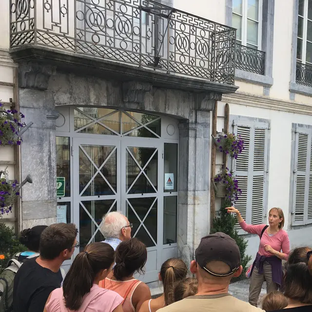 Brigitte Bellocq en visite