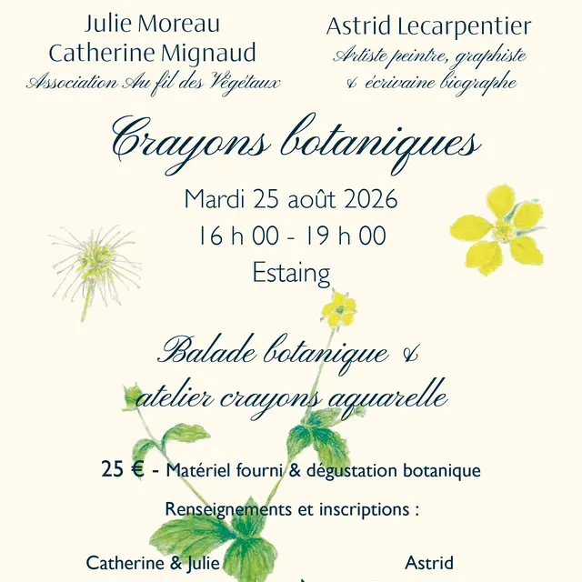 CRAYONS-BOTANIQUE-AFFICHE