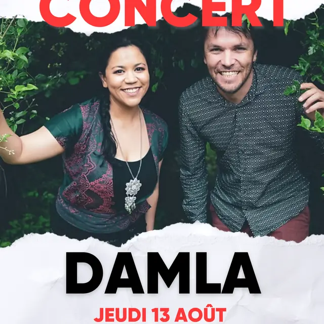 Concert - été 2026 - Affiches - DAMLA