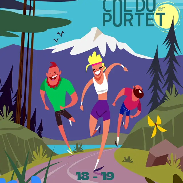 Affiche triathlon des pyrenees 2026 - 2