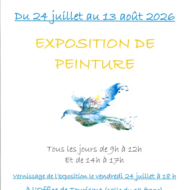 Exposition de peinture 2026