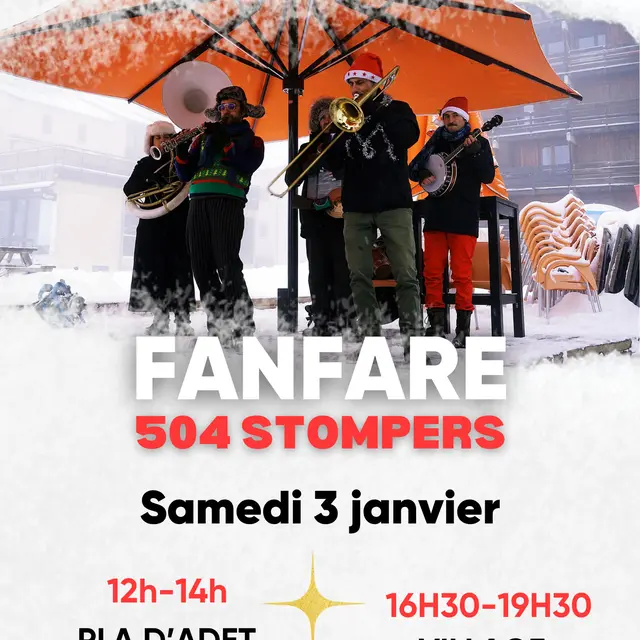 Animations HIVER - FANFARE 504 stompers