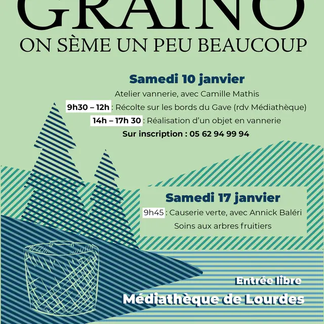 Ateliers graino janvier 2026