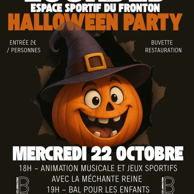 Halloween party BB animation