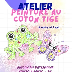 Icone Atelier Peinture au coton tige - 1