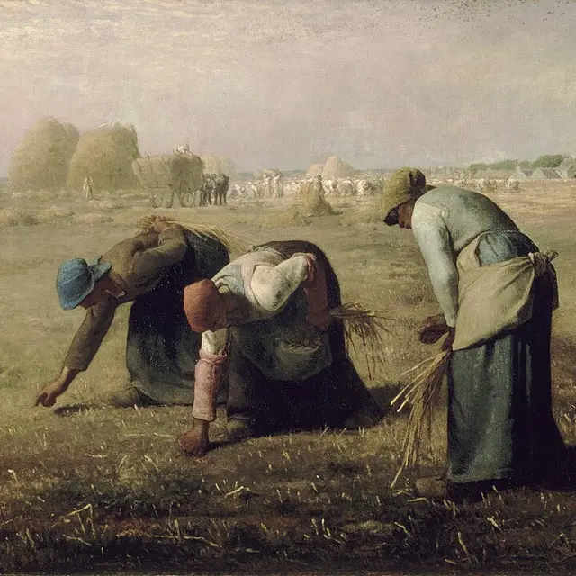 Jean-François_Millet_-Les glaneuses 1857
