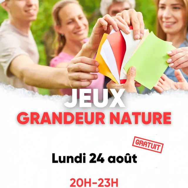 Animations Ete OT - Jeux grandeur nature