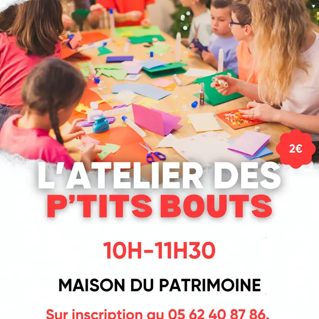 Animations Ete OT - L'atelier des ptits bouts