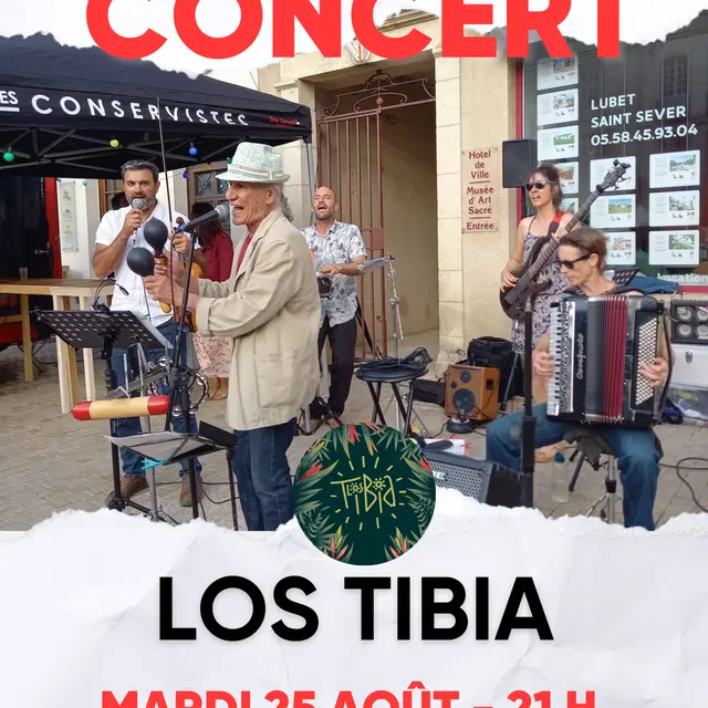 Mardis Musicaux - 2026 - Affiches - Los tibia