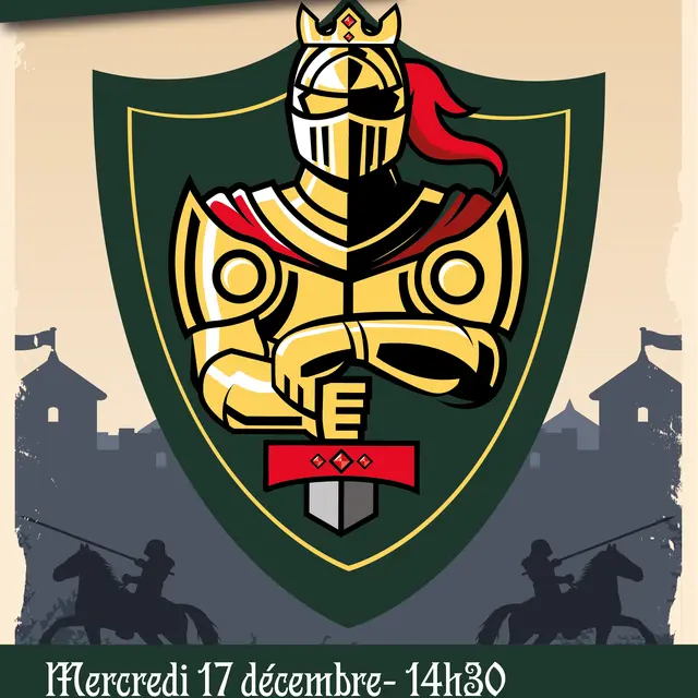 Atelier blason à la Médiathèque de Lourdes