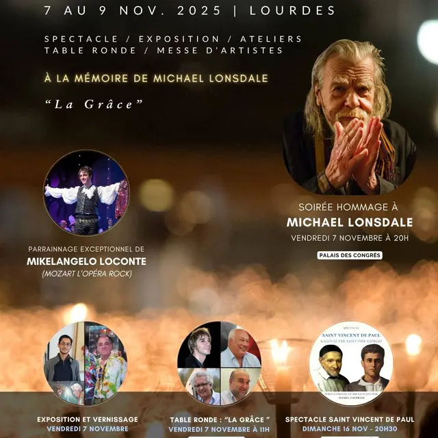 Lourdes Palais des Congrès Festival de la Beauté novembre 2025