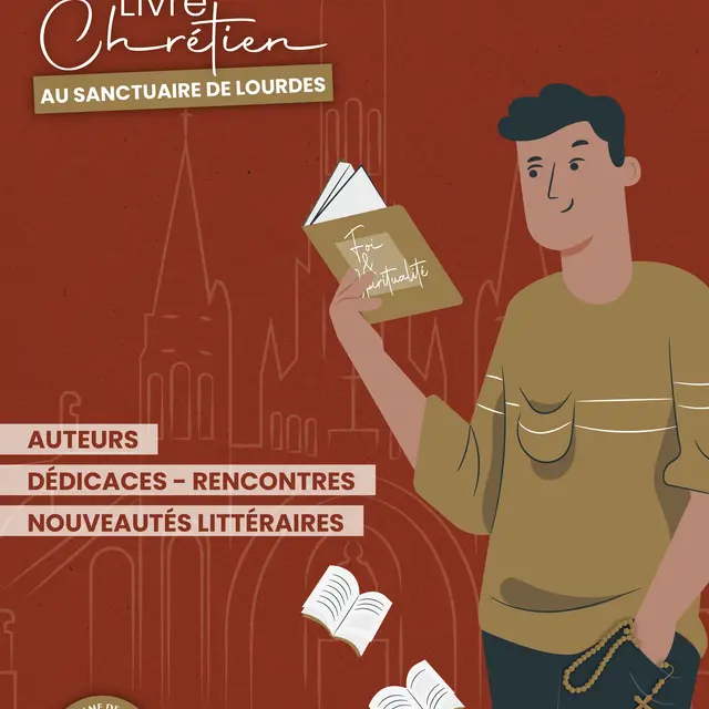 Lourdes Sanctuaire Fête du livre chrétien août 2025