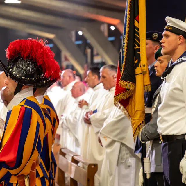 Lourdes Sanctuaire Pèlerinage militaire international 2026 ©P.Vincent SNDL