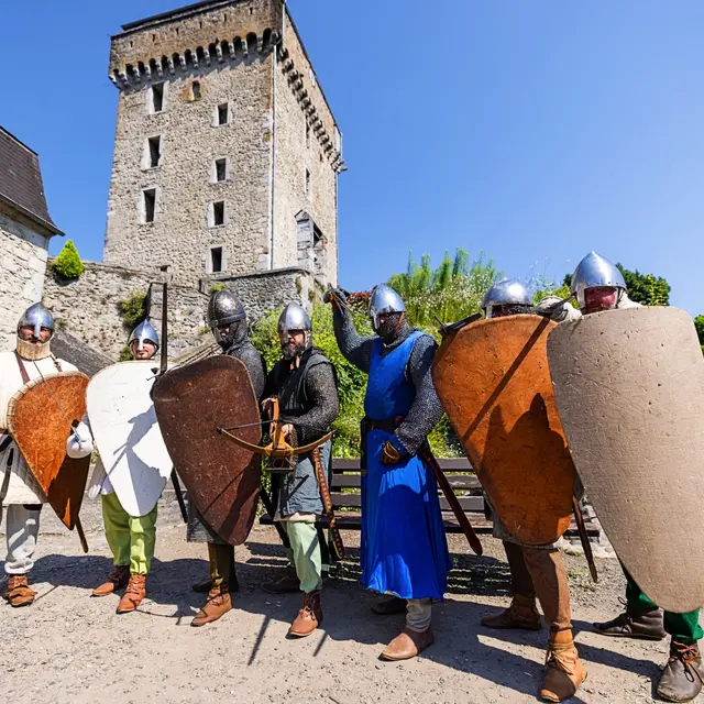 Lourdes château fort musée pyrénéen journée médiévale 10 août 2025