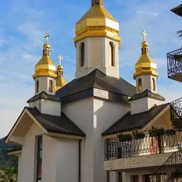 Lourdes église catholique ukrainienne