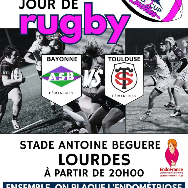 Lourdes stade Béguère match rugby endocup octobre 2025