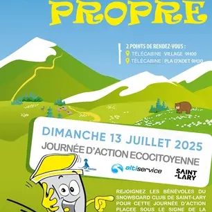 Montagne propre 2025