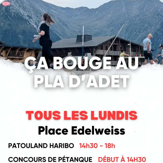 Animations Ete OT - Patouland Pla d'Adet