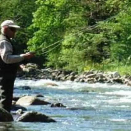 Pêche dans la Neste