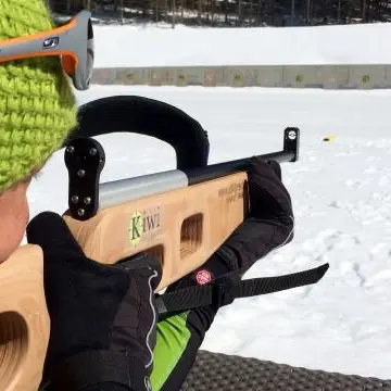 Saint-Lary Aventure-biathlon neige