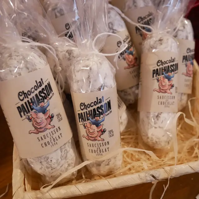 Saucisson en chocolat ©OT Lourdes