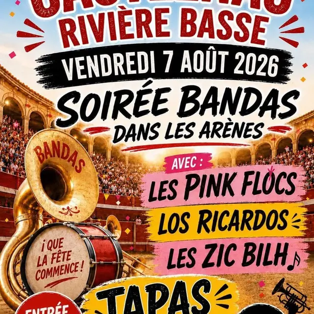 Soirée bandas Castelnau RB 2026