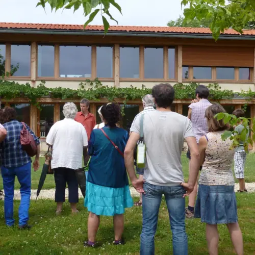 Visite de l'écocentre ©Pierre et Terre