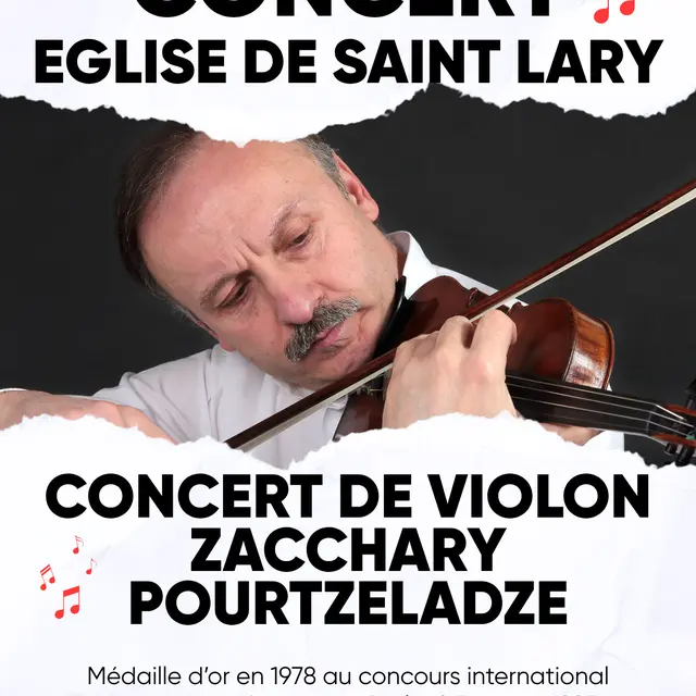 Affiches concerts 2026 église - Zacchary