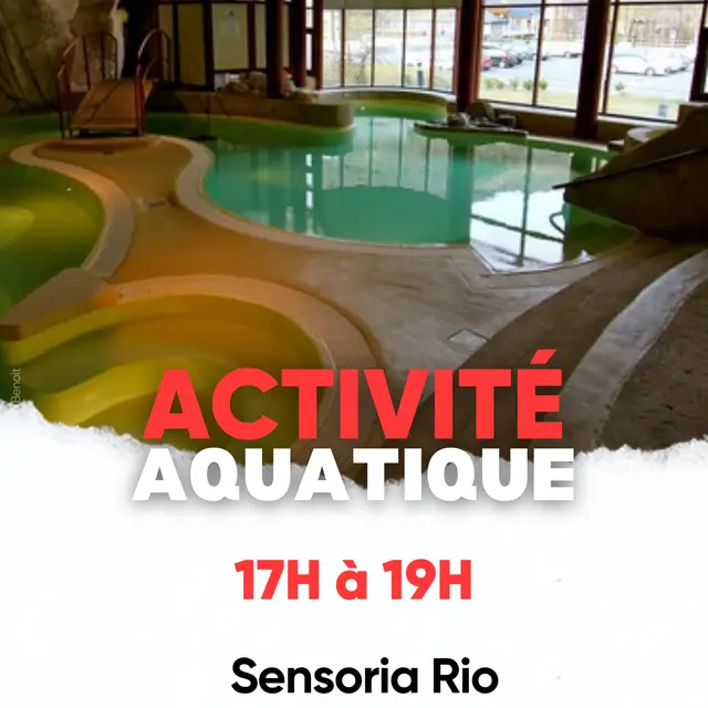 Animations sportives - activité ludique et aquatique