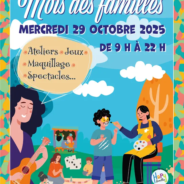Mois des familles 29 octobre 2025