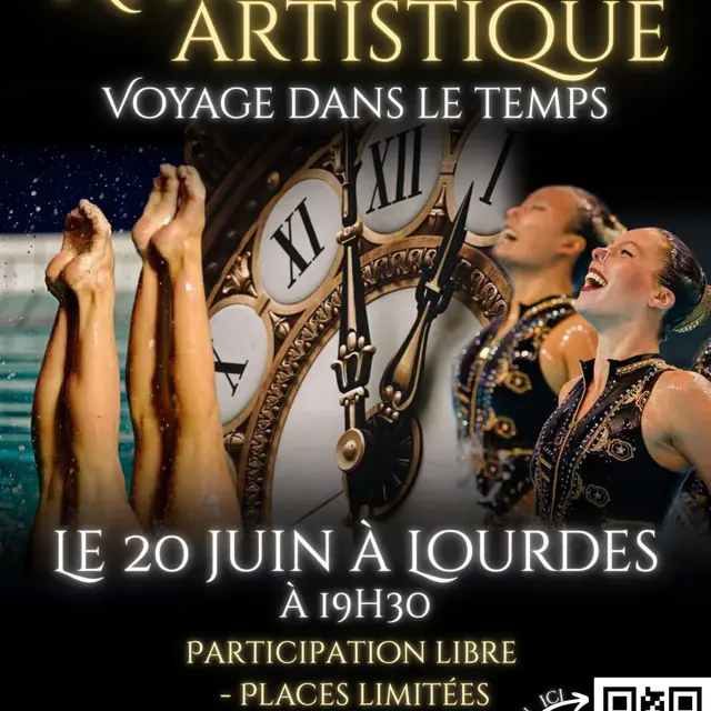 Gala 2025 natation artistique Lourdes